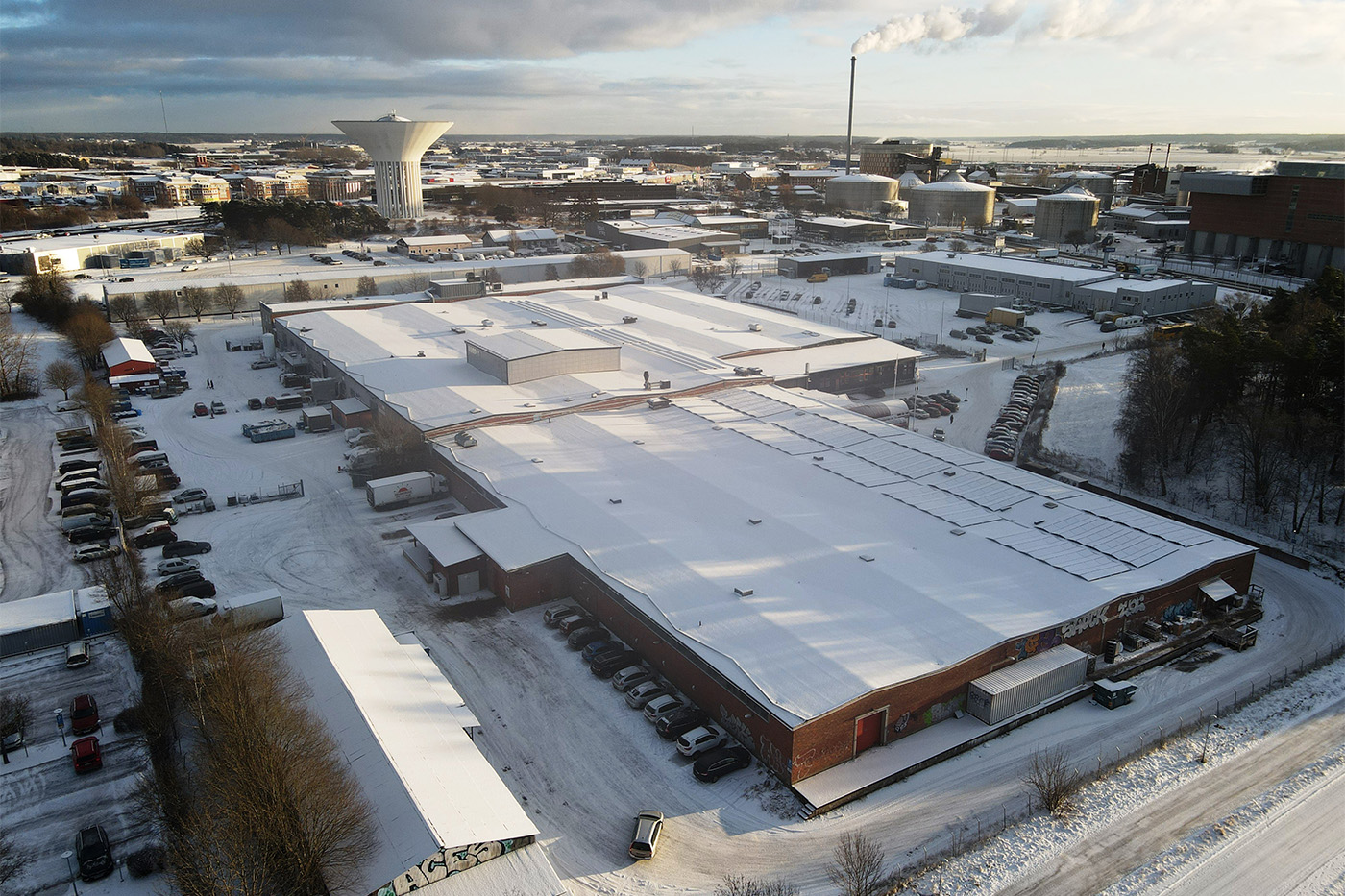 Setune förvaltar fastigheter lämpade för lager, industri och kontor i Uppsala